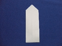 えんぴつの手紙の折り方画像