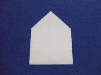 家の手紙の折り方画像