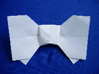 リボンの手紙の折り方画像