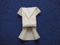 セーラー服の手紙の折り方画像