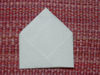 タケノコの手紙の折り方画像